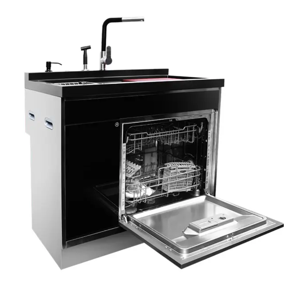 CHIFFO Stainless Steel Dishwashers Smart Ultrasonic Automatic Kitchen Sinks Dishwashers