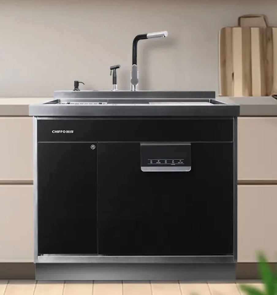 CHIFFO Stainless Steel Dishwashers Smart Ultrasonic Automatic Kitchen Sinks Dishwashers