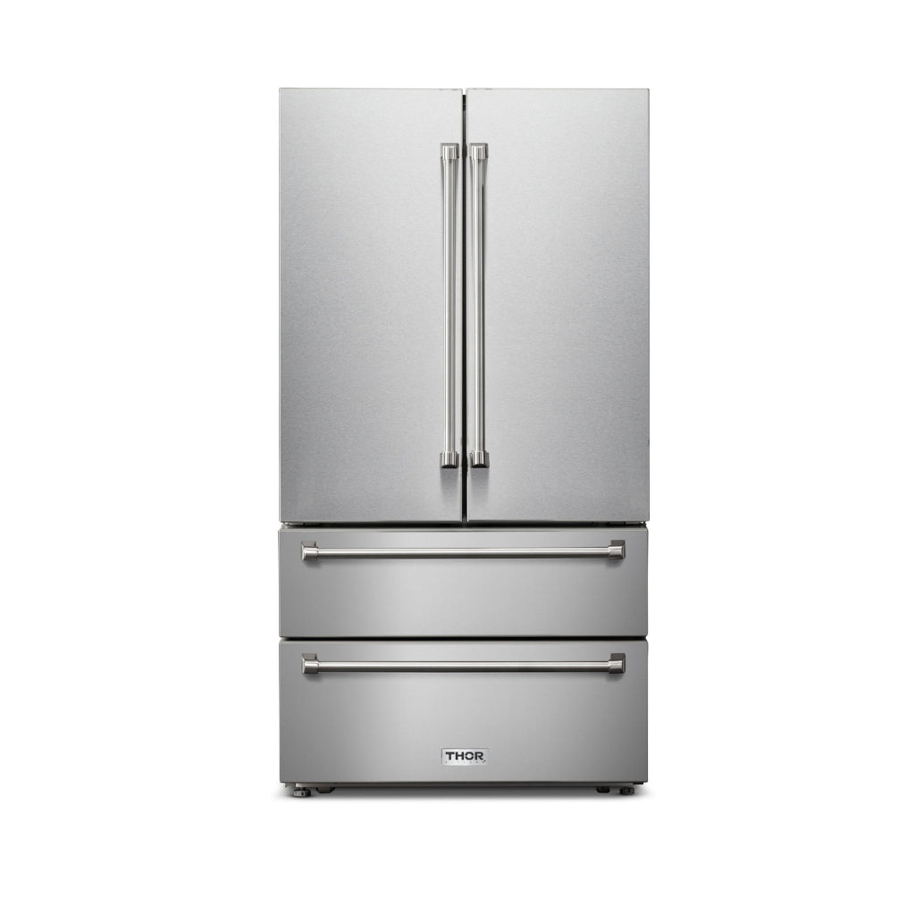 TRF3602 - 36 Inch Professional French Door Refrigerator with Freezer Drawers