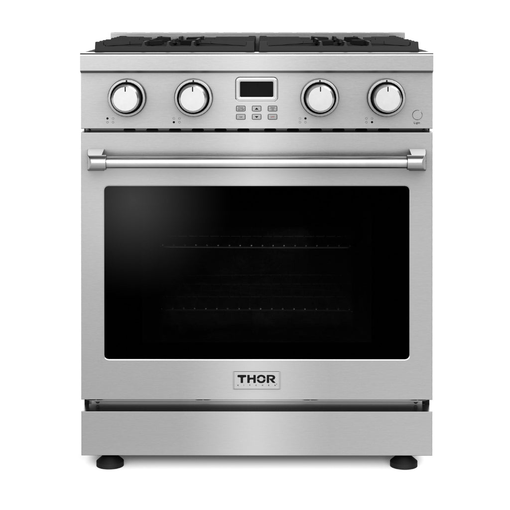 ARG30 - 30 Inch Contemporary Professional Gas Range in Stainless Steel