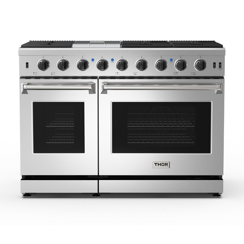 LRG4807U - 48 Inch Gas Range in Stainless Steel
