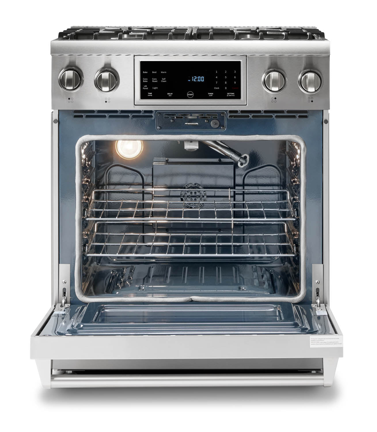 TRG3001 - 30 Inch Tilt Panel Professional Gas Range
