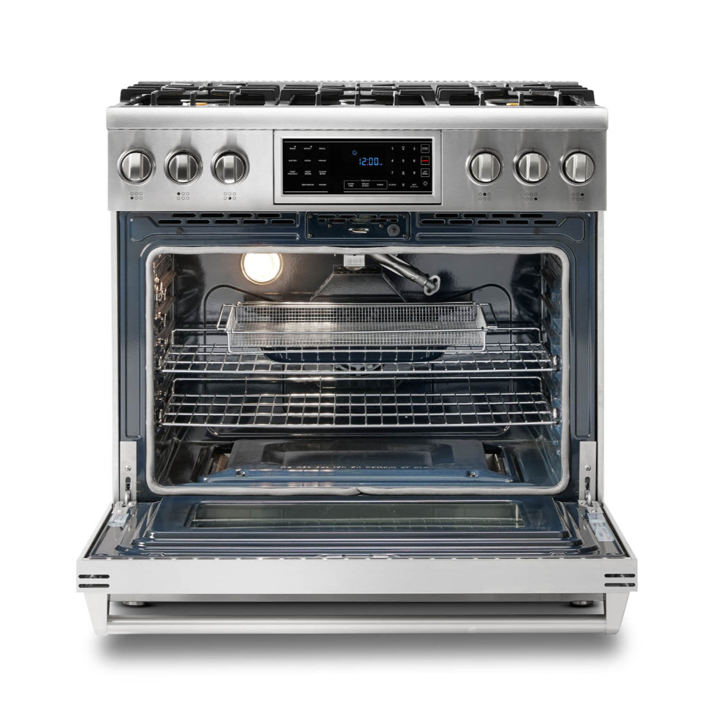 TRG3601 - 36 Inch Tilt Panel Professional Gas Range