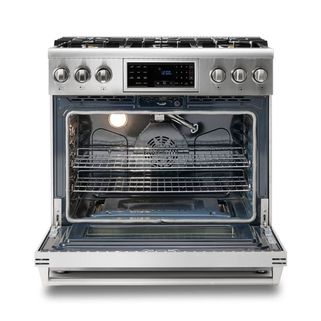 TRG3601 - 36 Inch Tilt Panel Professional Gas Range