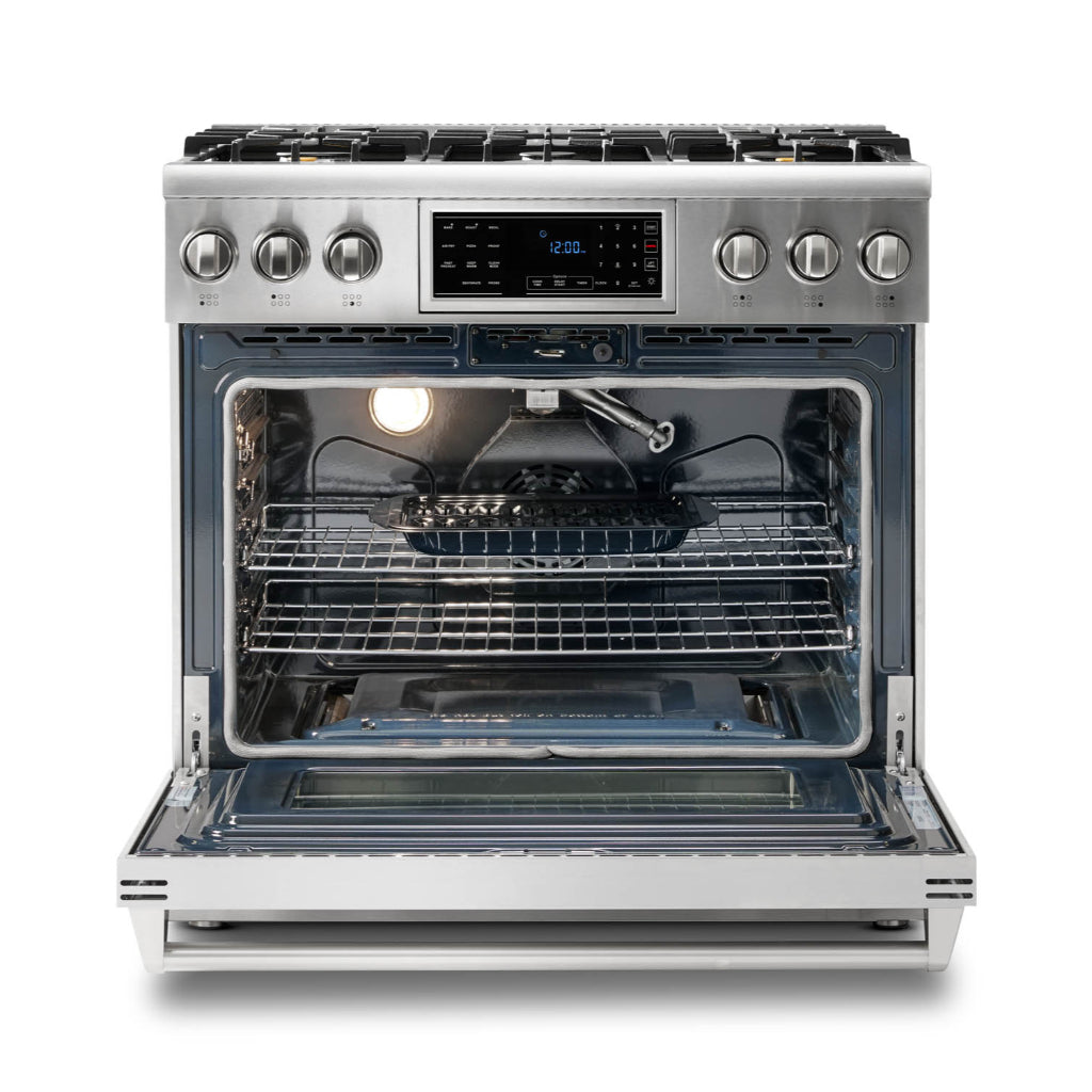 TRG3601 - 36 Inch Tilt Panel Professional Gas Range
