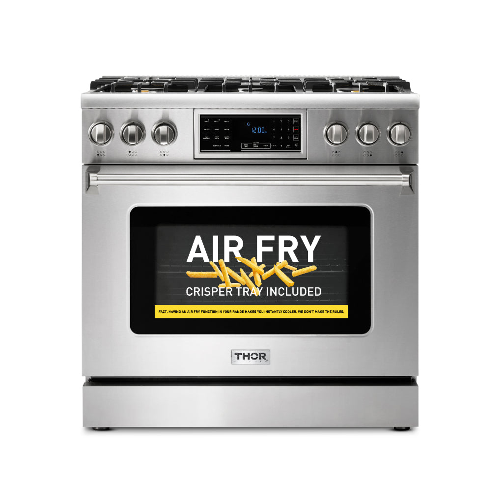 TRG3601 - 36 Inch Tilt Panel Professional Gas Range